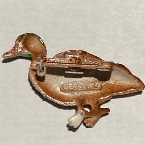 Vintage Gerry's duck brooch - Picture 2 of 3